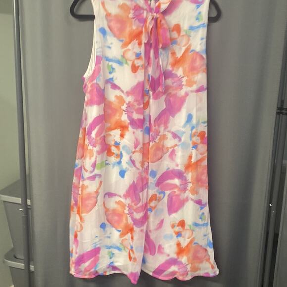 DKNY multicolored midi dress size 12 (b21) - Picture 7 of 8